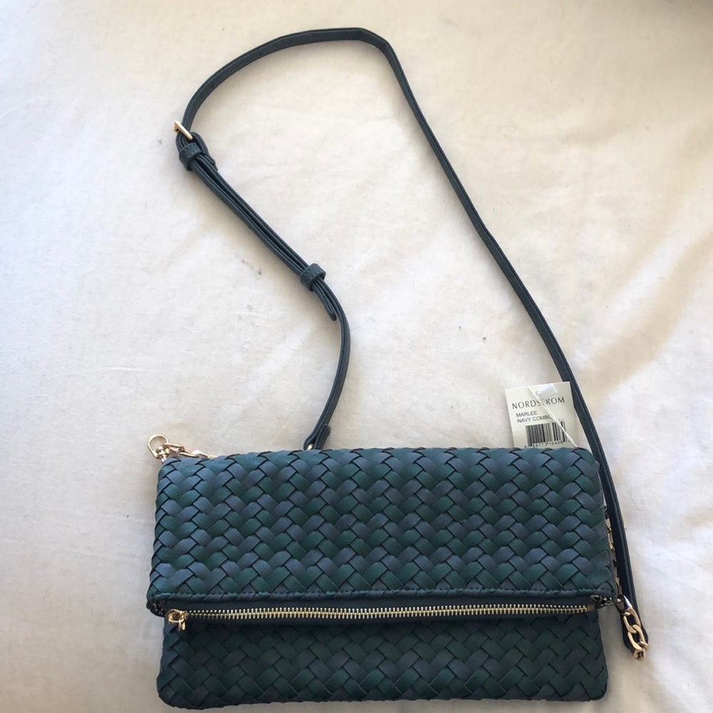 Donated. Sole Society Marlee Handbag - Navy Combo